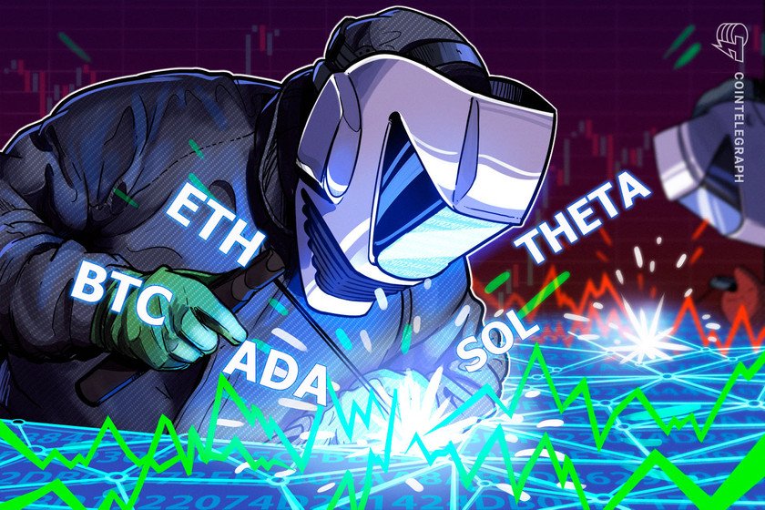 High 5 cryptocurrencies to hunt for this week: BTC, ETH, ADA, SOL, THETA
