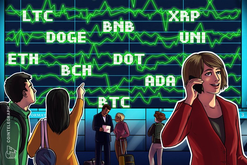 Model diagnosis 6/14: BTC, ETH, BNB, ADA, DOGE, XRP, DOT, UNI, LTC, BCH