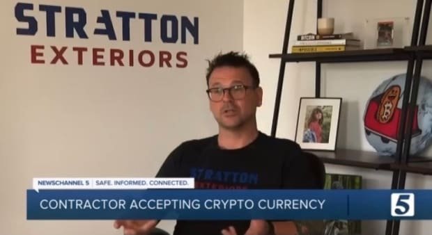 Nashville Contracting Firm Encourages Purchasers To Pay In Bitcoin Due To Inflation