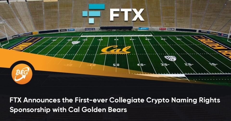 FTX Announces the First-ever Collegiate Crypto Naming Rights Sponsorship with Cal Golden Bears