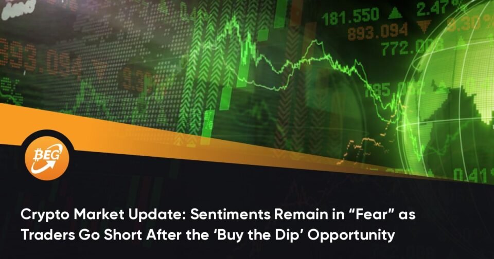 Crypto Market Change: Sentiments Remain in “Anguish” as Traders Hotfoot Instant After the ‘Comprise the Dip’ Opportunity