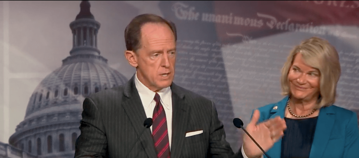 Senators Toomey, Lummis Push Bitcoin Amendment to Infrastructure Bill