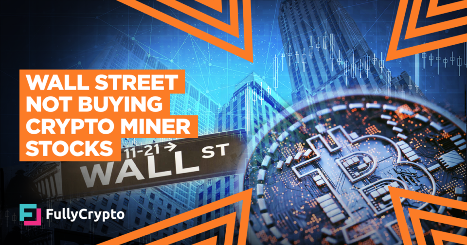 Wall Street Peaceable Skeptical About Crypto Miner Shares