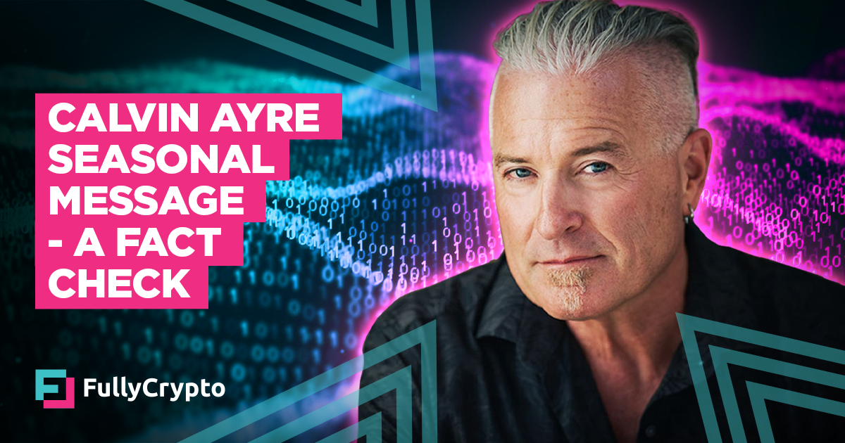 Calvin Ayre Seasonal Message – A Truth Test
