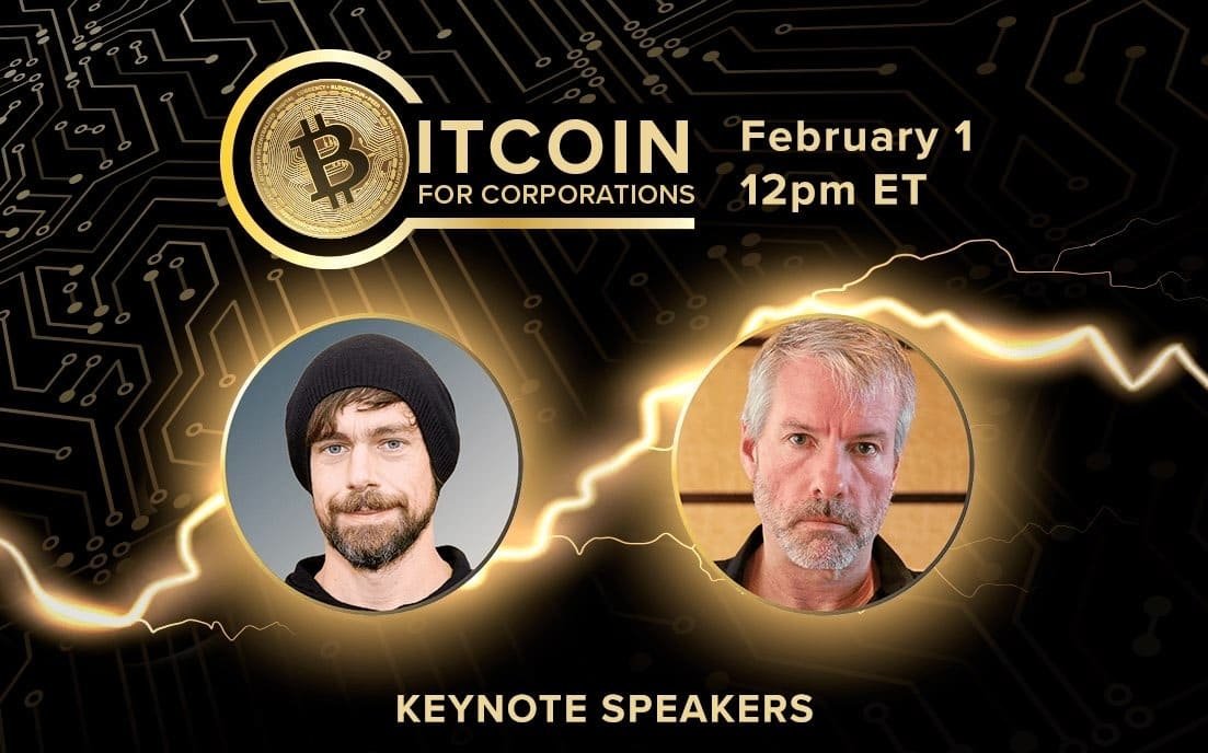 Dorsey, Saylor Focus on Bitcoin at Online Tournament