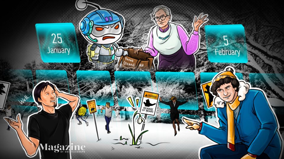 Metaverse tokens surge after Meta tanks, Dorsey roasts Diem after it shuts down, a fresh malware can aim 40 browser wallets: Hodler’s Digest, Jan. 28-Feb.5