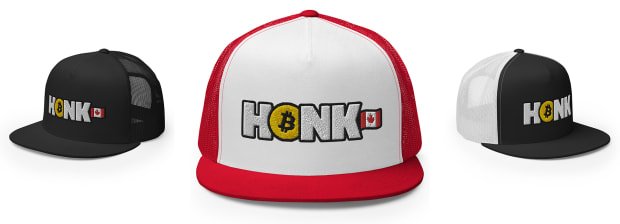 The Bitcoin “Honk” Trucker Hat And Supporting Freedom