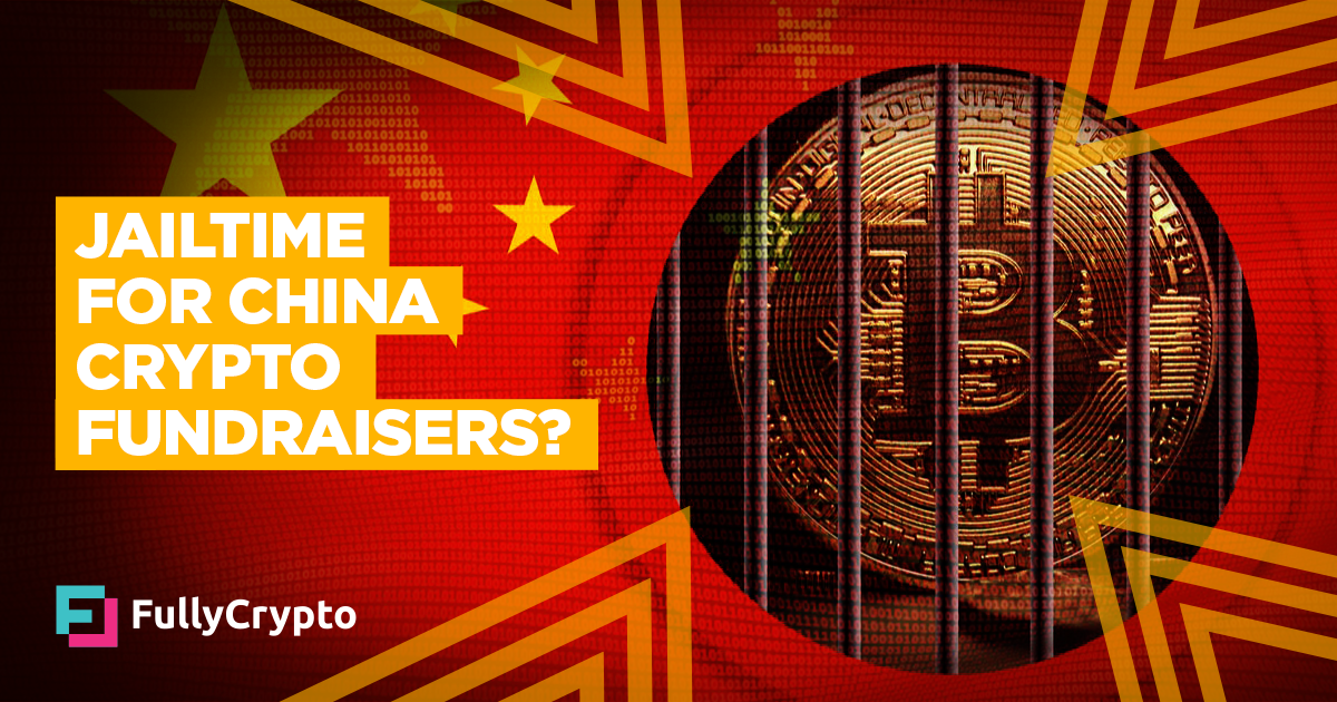 China Threatens Crypto Fundraisers with Jailtime