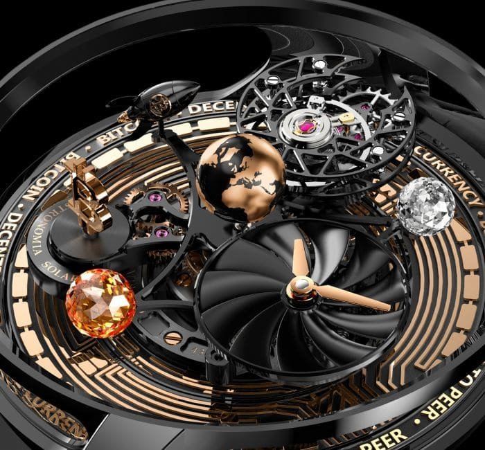 Luxurious Watchmaker Jacob & Co. Releases Restricted-Version Bitcoin Glimpse