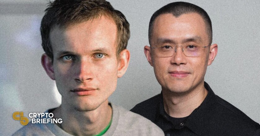 Vitalik Buterin Will Lend a hand Binance Demonstrate Its Reserves, CZ Says