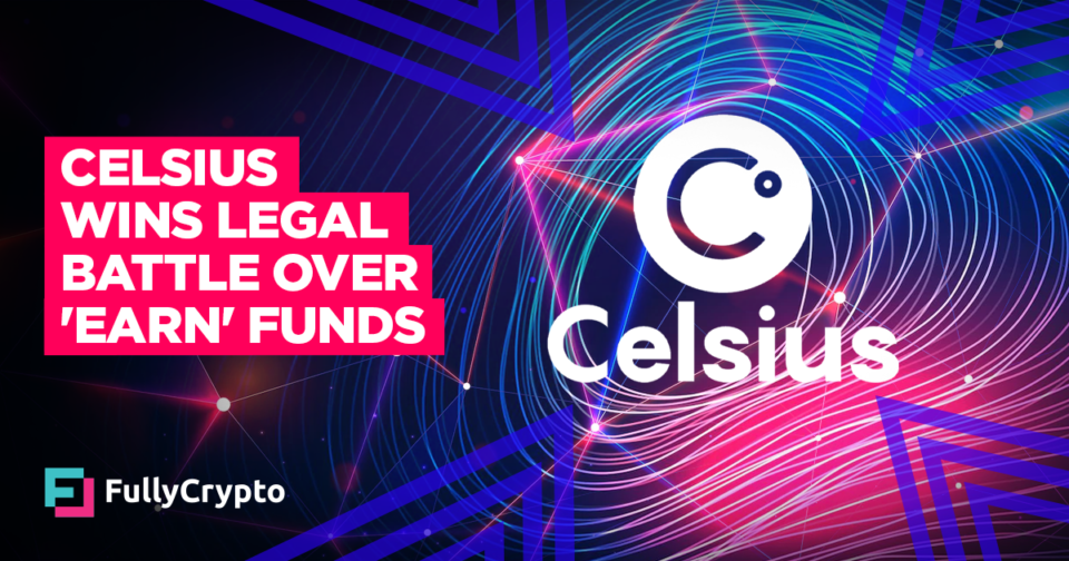 Celsius Create Funds Belong to Celsius, Principles Judge
