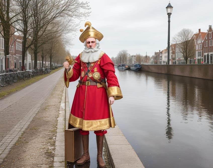 Sinterklaas: On Perception, Chocolate Coinage, and Grownups Serene Asleep