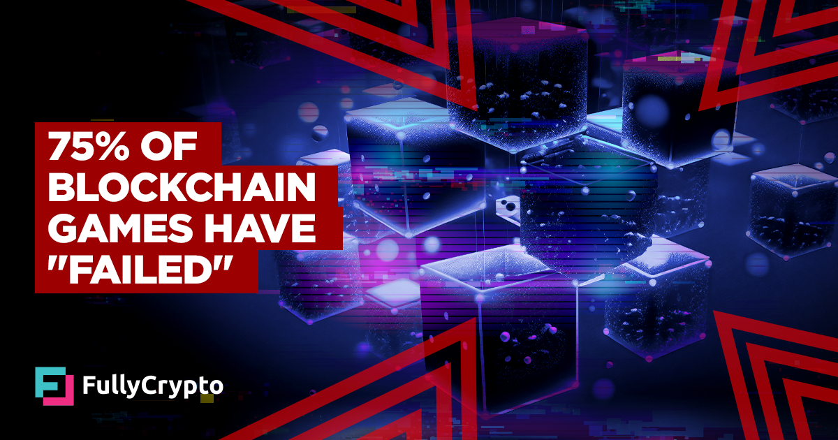 75% of Blockchain Games Beget Failed, Claims Examine