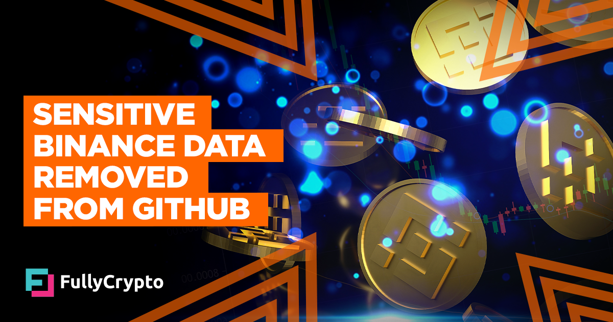 Sensitive Binance Info Removed From Github