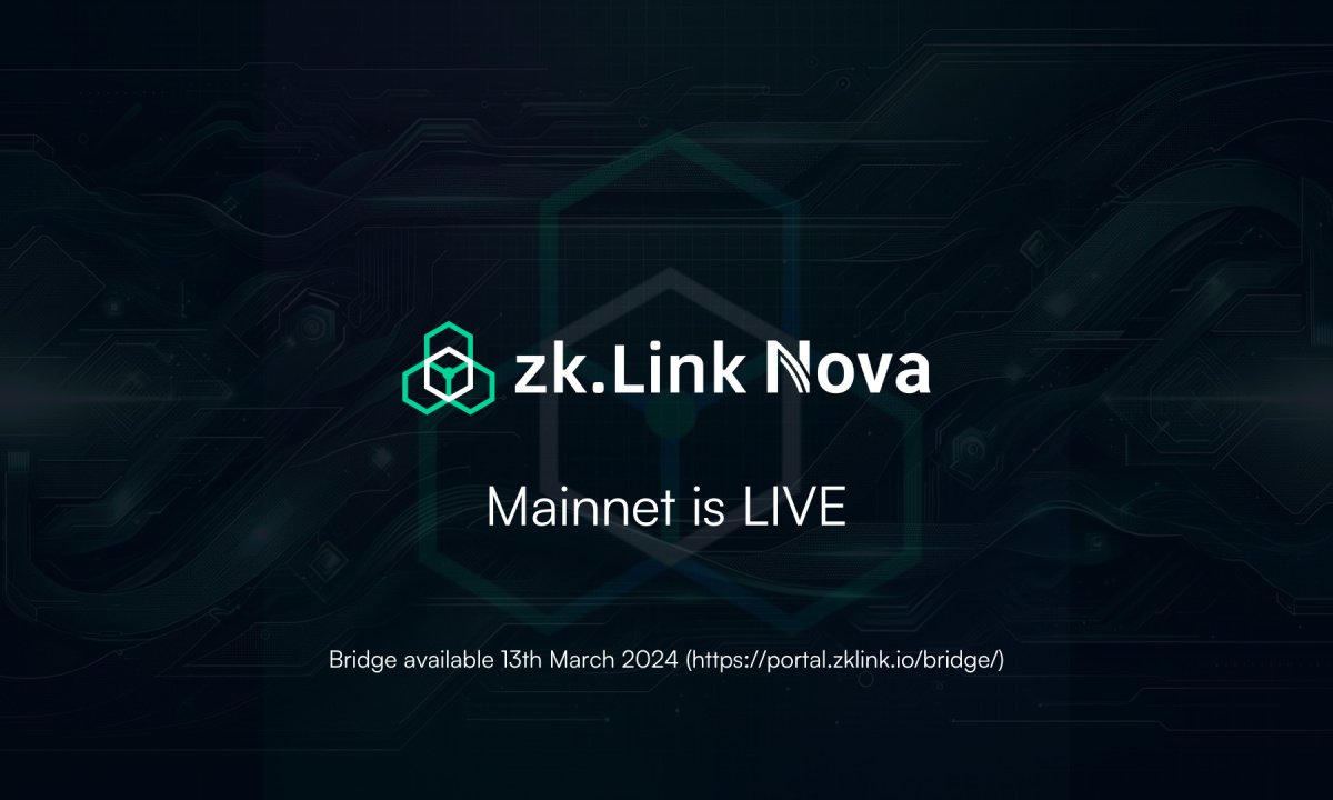 zkLink Nova Launches Mainnet, The First ZK Stack-basically basically basically based Aggregated Layer 3 Rollup Constructed on zkSync