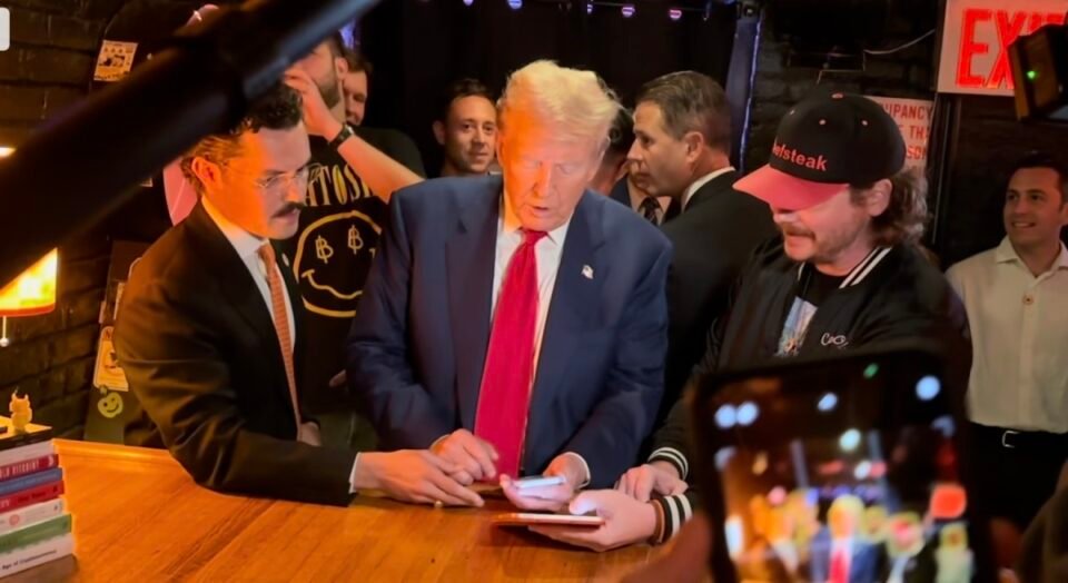 Donald Trump Makes Historical Bitcoin Price At PubKey