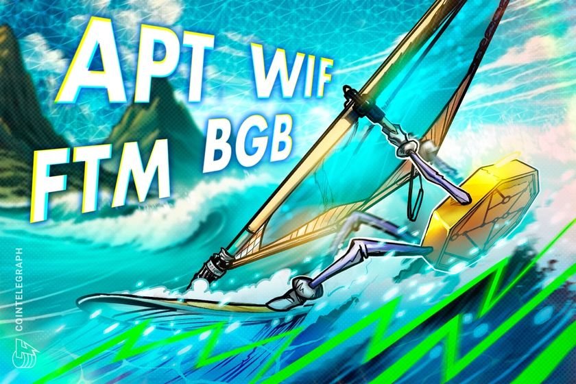 Bitcoin’s rise above $62,000 could well well also pull APT, WIF, FTM, and BGB bigger