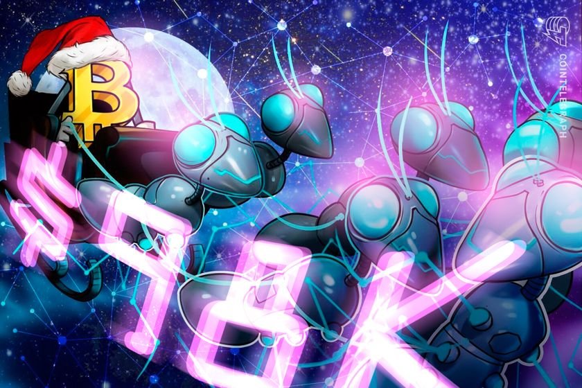 Bitcoin ‘Santa rally’ investors step in to drive BTC price to $98K