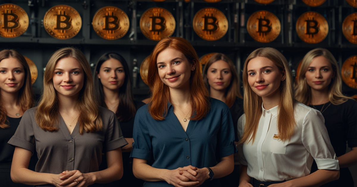 Females Constructing Bitcoin: Leaders in Adoption and Innovation