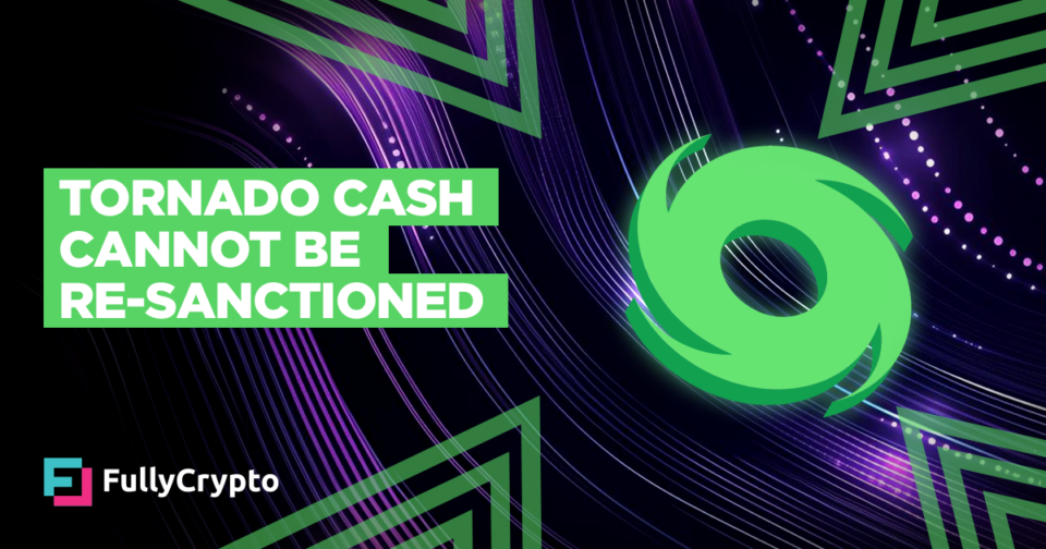 U.S Treasury Prohibited from Re-Sanctioning Twister Cash