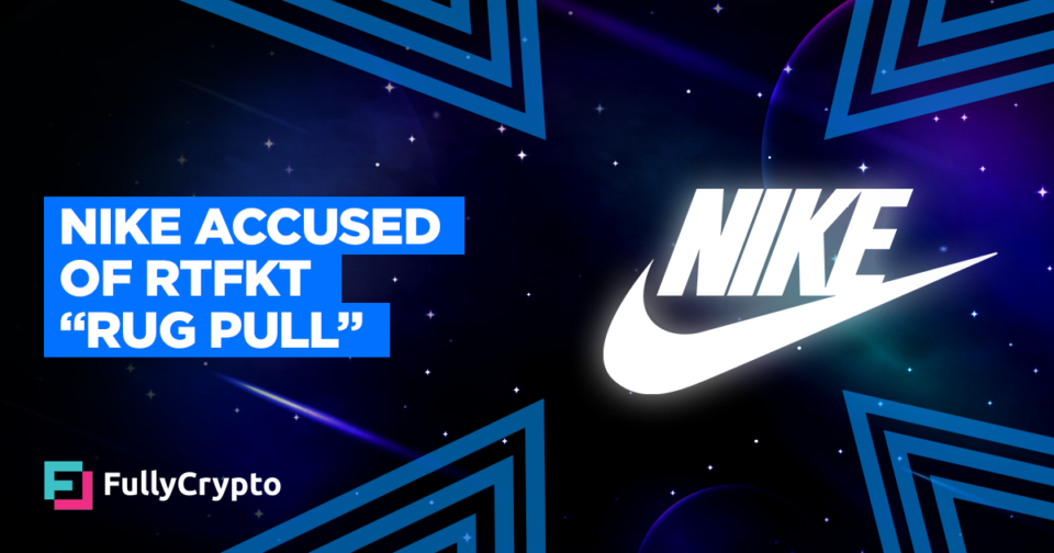 Nike Accused of RTFKT NFT “Rug Pull” in Class Circulation Lawsuit