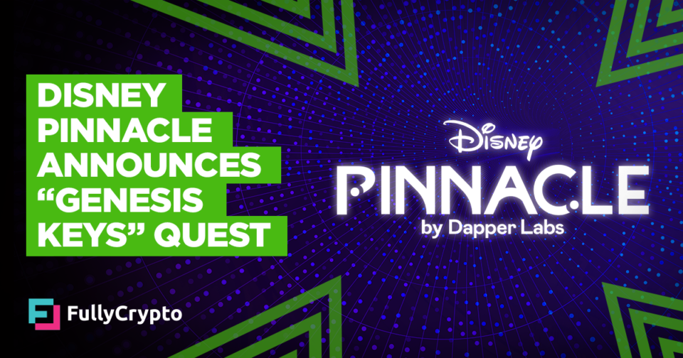 Neat Labs’ Disney Pinnacle Publicizes “Genesis Keys” Quest