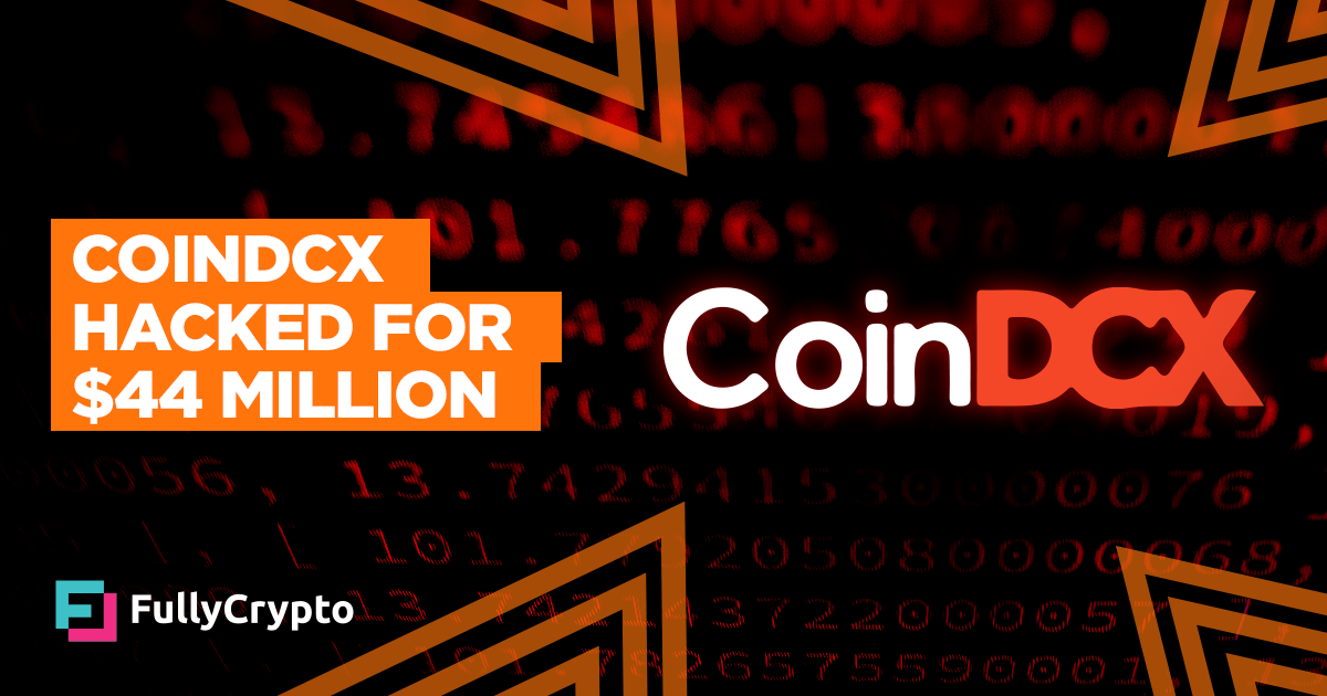 CoinDCX Alternate Hacked for $44 Million