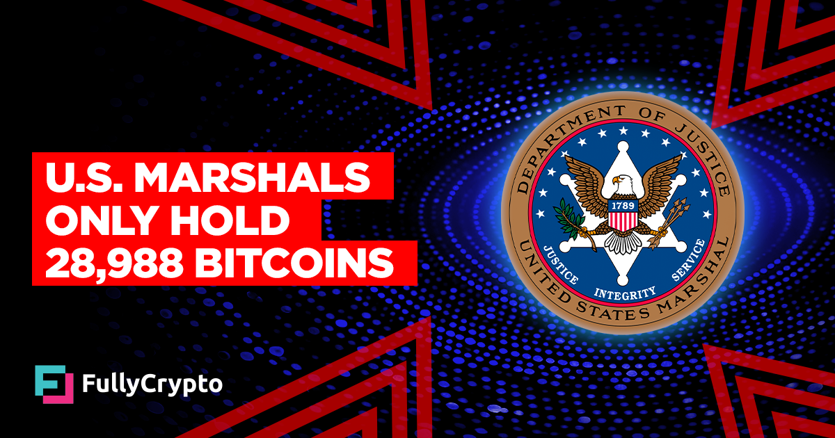 U.S. Marshals Carrier Easiest Holds 28,988 Bitcoins