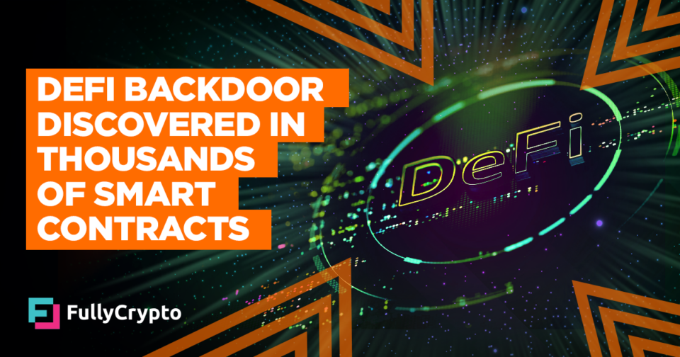 DeFi Backdoor Learned in Thousands of Natty Contracts