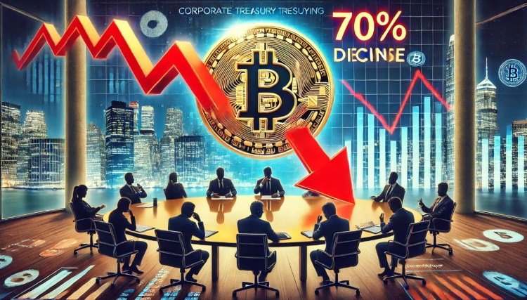 70% Decline In Corporate Crypto Treasury Procuring: What’s Going On?