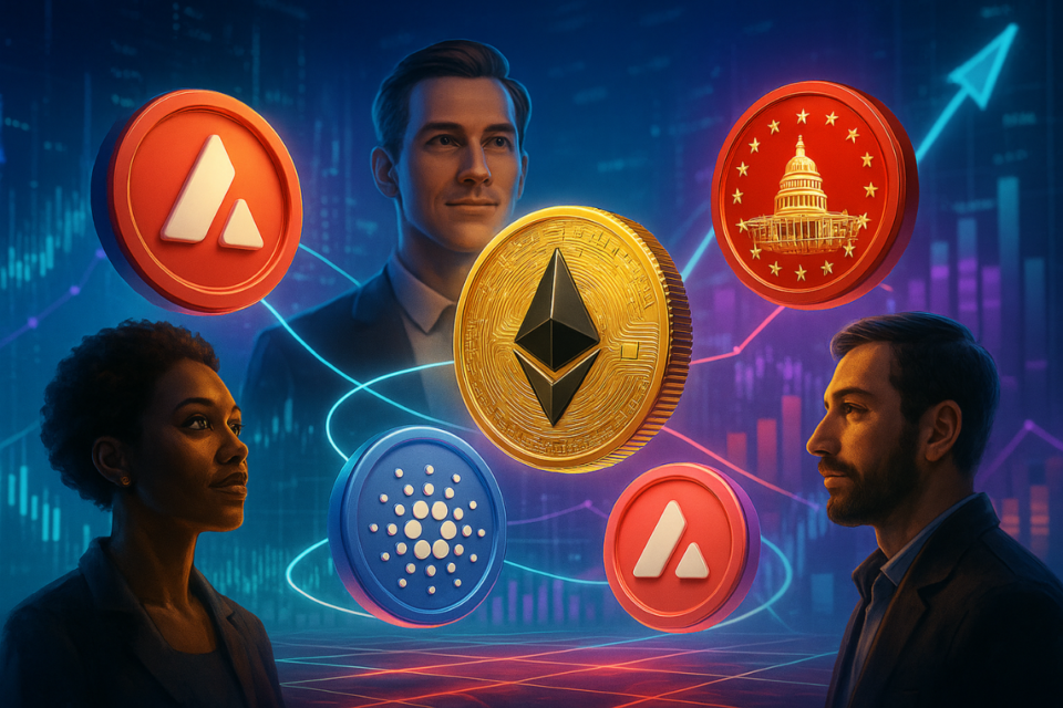 Ethereum ETF Hypothesis Rises — MAGACOIN FINANCE Joins AVAX and ADA in Top Presale Watchlist