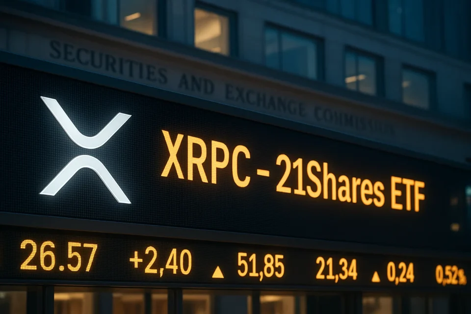 Countdown begins for XRP space ETF as 21Shares files amended prospectus