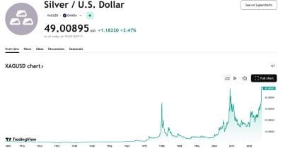 Repute silver climbs to $49/oz.for first time since April 2011
