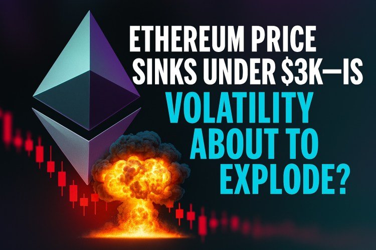 Ethereum Impress Sinks Below $3K—Is Volatility About to Explode?
