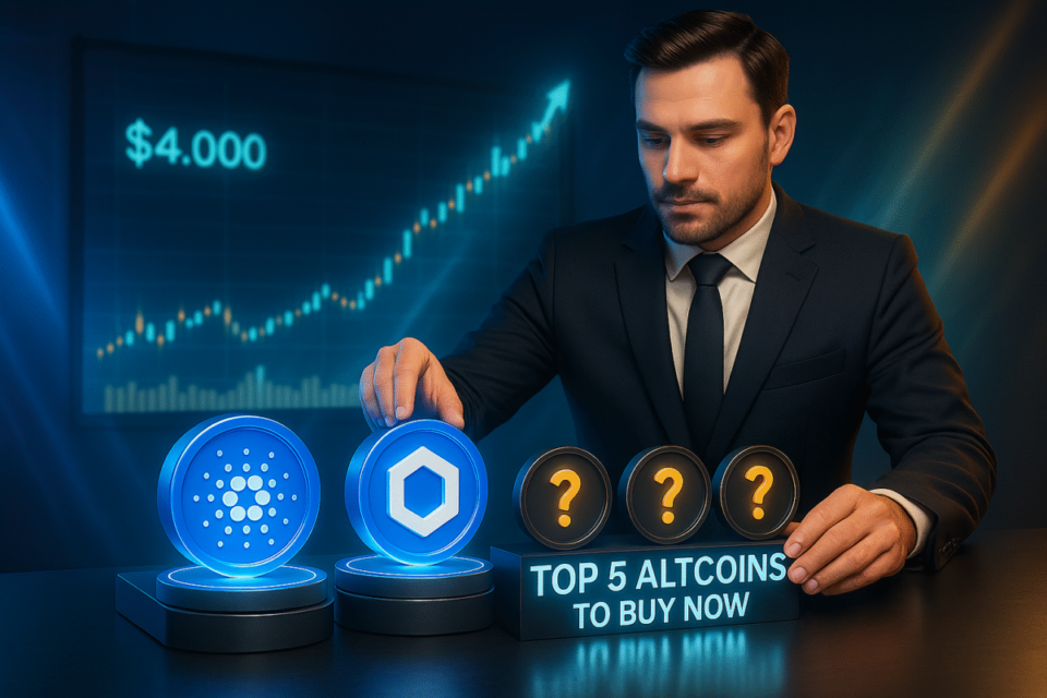 Ethereum Reclaims $4,000: Analysts Rude ADA and LINK Among the 5 Finest Altcoins to Aquire Now