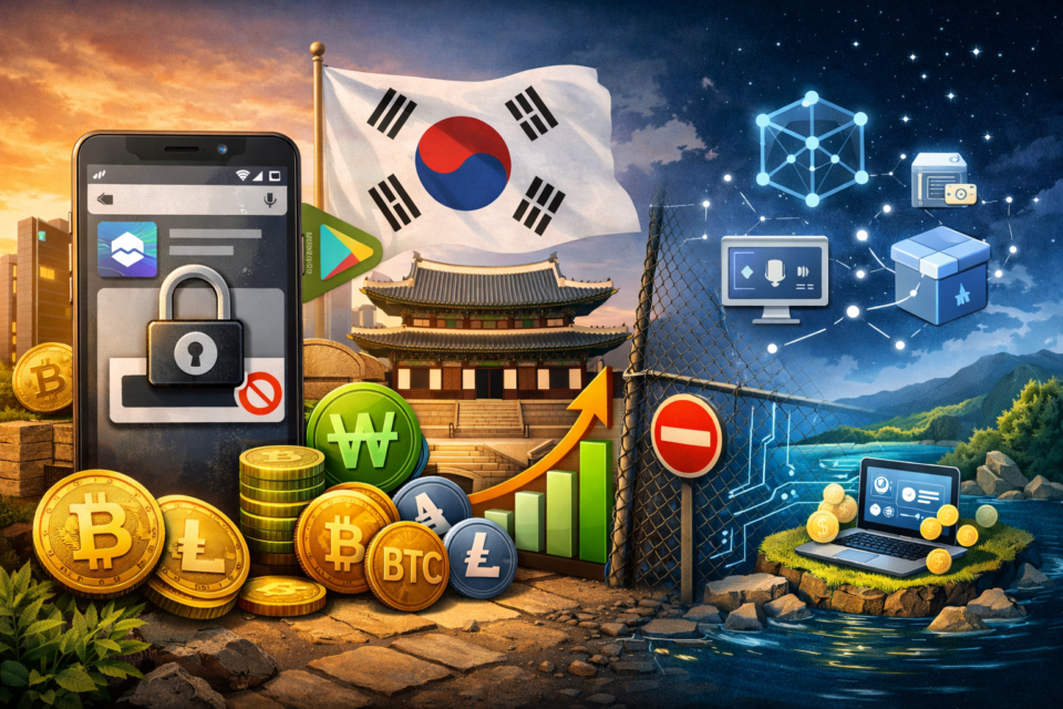 South Korea limits international crypto alternate discover admission to as Google Play enforces licensing