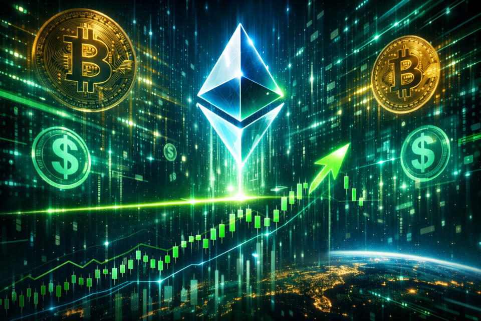 Ethereum rallies to $3,400 as ETH staking hits unusual milestone