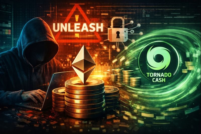 Unleash Protocol hacker moves stolen funds via Tornado Money