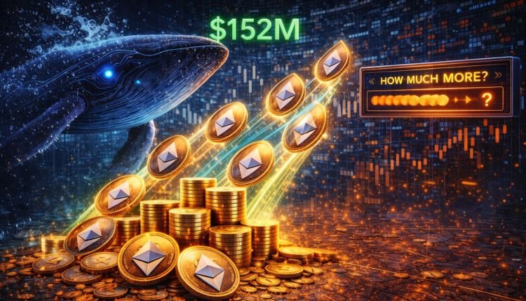 Ethereum Whale Hundreds Up $152M In ETH In Three Days — How Necessary Extra Will He Aquire?
