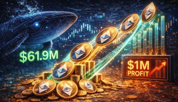 $61.9M Ethereum Aquire Sparks Speculation – Thriller Whale Turns $1M Profit Overnight