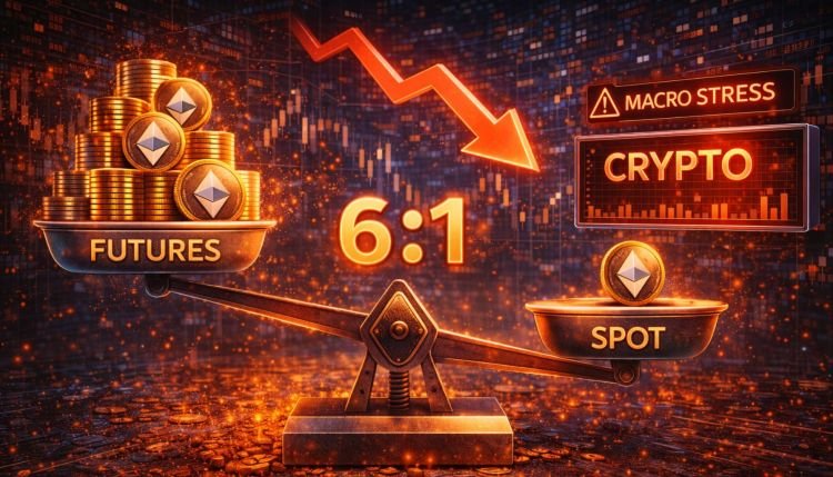 Ethereum Futures Volume Outruns Space 6-to-1 As Macro Stress Weighs On Crypto