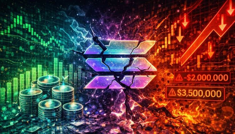 Solana Structure Fractures: Accumulation In Spot Clashes With Derivatives Selling Stress