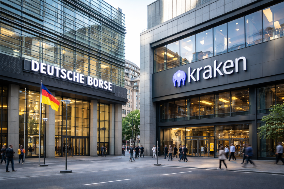 Deutsche Börse acquires 1.5% stake in Kraken crypto change
