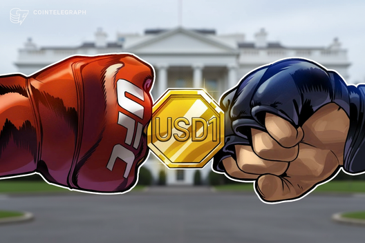 Trump crypto company’s USD1 stablecoins backing UFC match bonuses