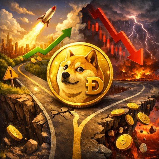 Dogecoin (DOGE) At $0.086–Two Scenarios Forward, Including A Unusual 32% Atomize