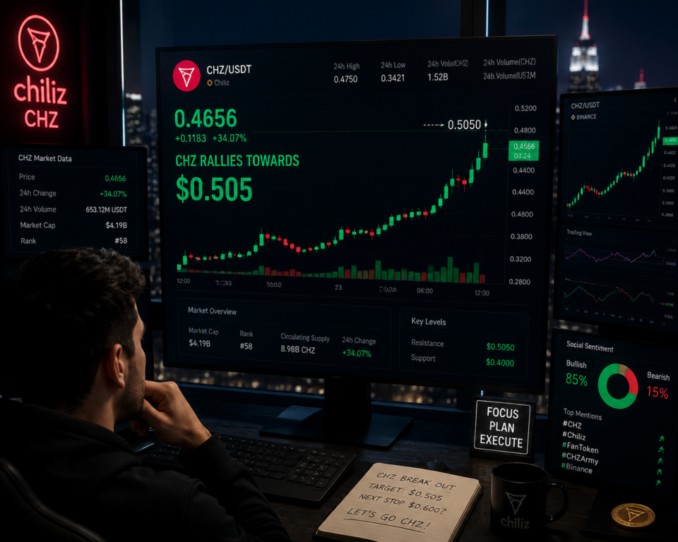 Chiliz targets novel weekly highs as derivatives recordsdata flips bullish