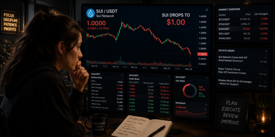 Sui (SUI) extends losses amid frail retail request