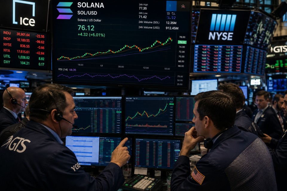 SOL faces selling stress as ETF inflows slow and futures sentiment weakens