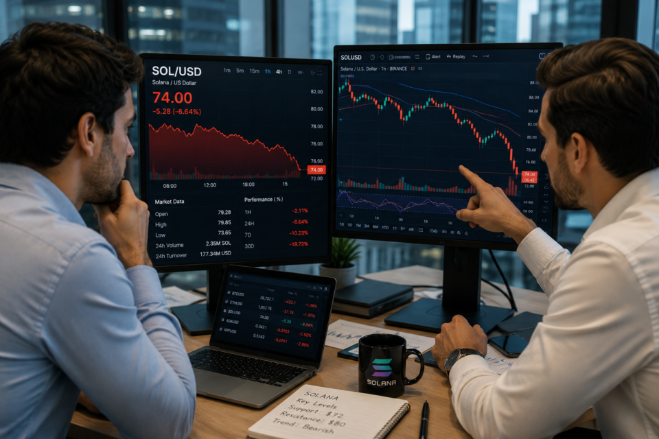 SOL struggles under key resistance as ETF outflows weigh on sentiment