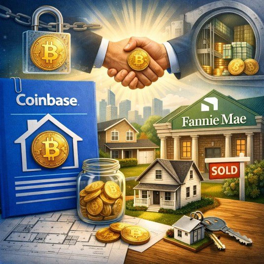 Coinbase Unearths First Mortgage With Bitcoin Collateral Under Fannie Mae Protection